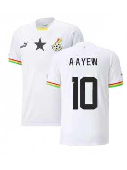 Billige Ghana Andre Ayew #10 Hjemmedrakt VM 2022 Kortermet